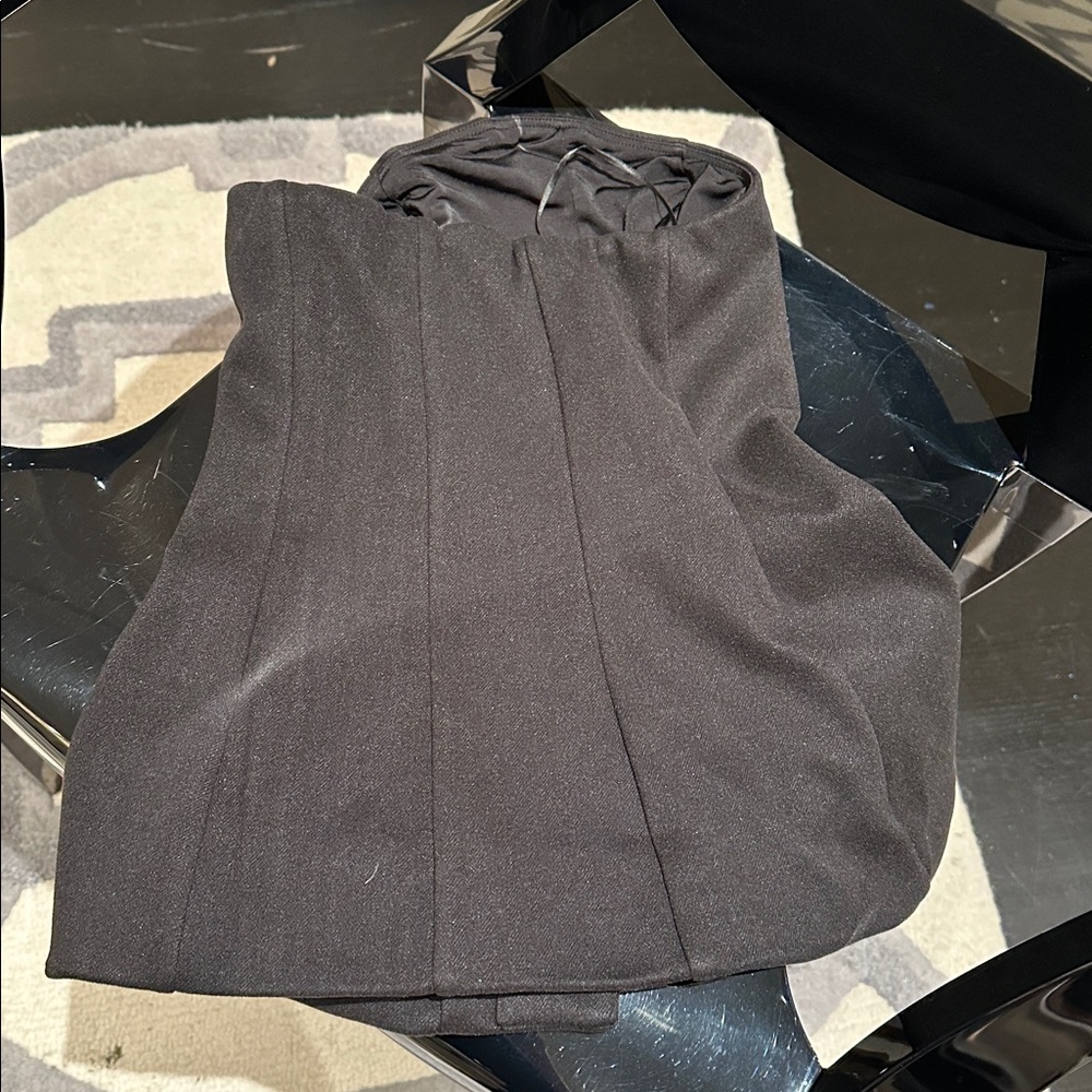 Reformation Black Strapless Top - Picture 8 of 8